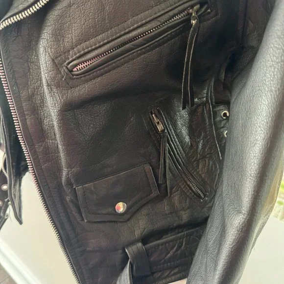 Jim Lane Leather Motorcycle Jacket size 42 - Picture 5 of 11